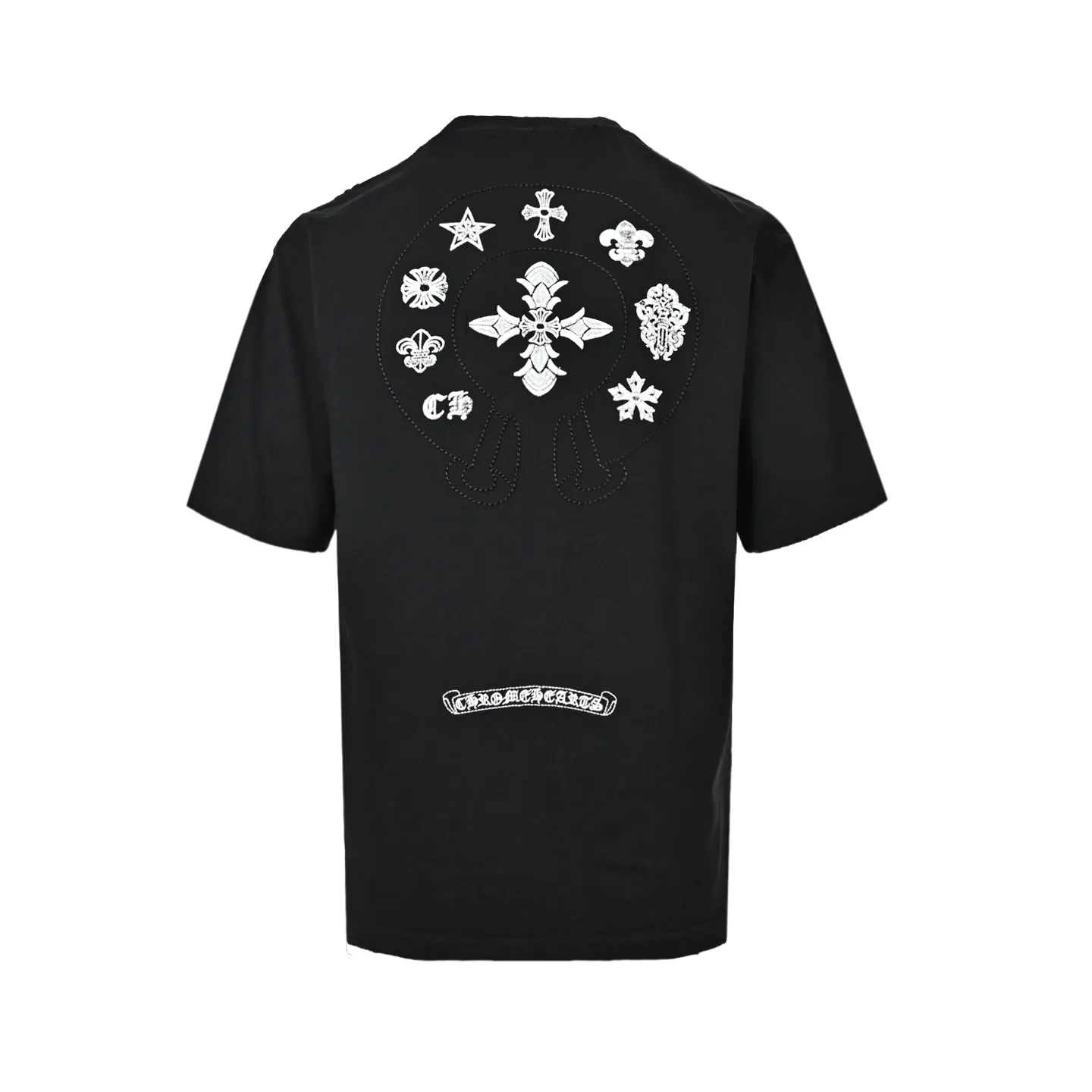 Louis Vuitton/Louis Vuitton warm Color Change embroidered logo short sleeves